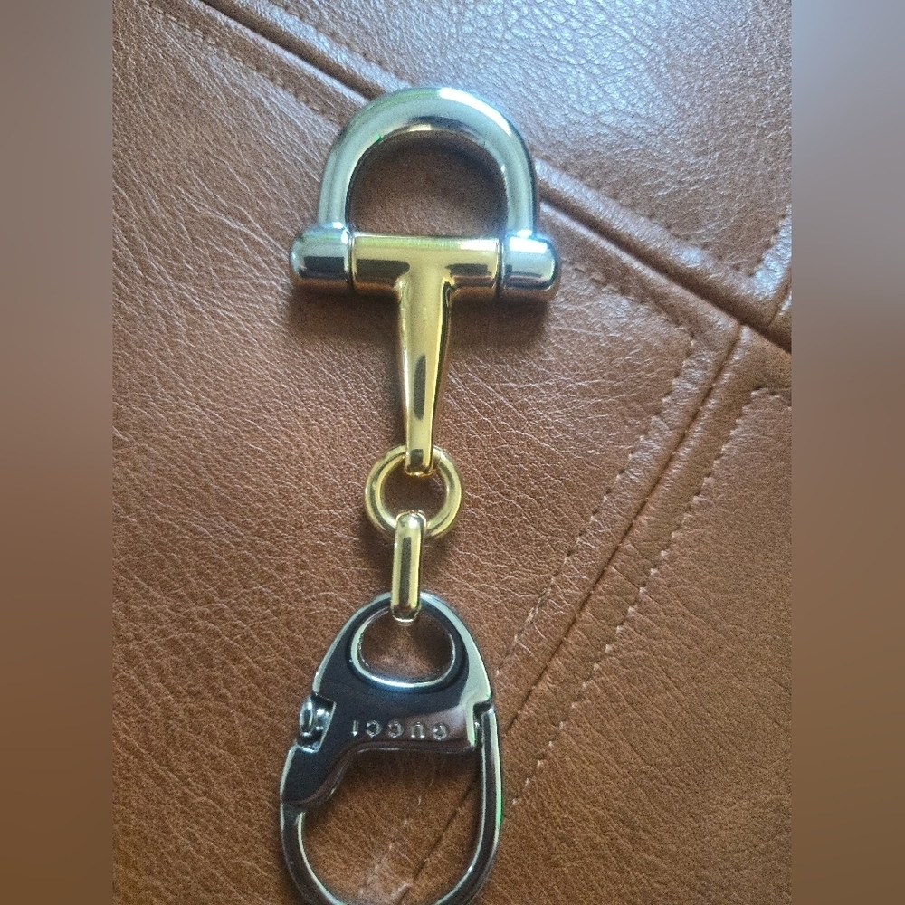 Gucci Horsebit Keychain Bag Charm Accessory Bucklle Clip